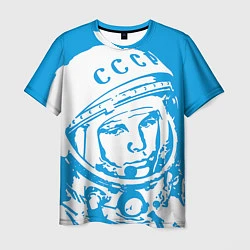 Мужская футболка Гагарин: CCCP