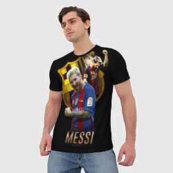 Футболка мужская Messi Star, цвет: 3D-принт — фото 2