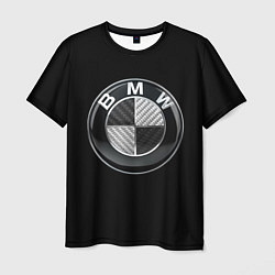 Мужская футболка BMW - emblem