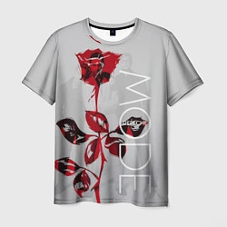 Мужская футболка Depeche Mode: Red Rose