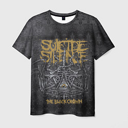 Футболка мужская Suicide Silence: The Black Crown, цвет: 3D-принт