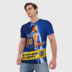 Футболка мужская Golden State Warriors 8, цвет: 3D-принт — фото 2