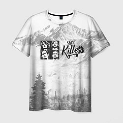 Футболка мужская The Killers: Winter, цвет: 3D-принт