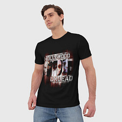 Футболка мужская Hollywood Undead: Guys, цвет: 3D-принт — фото 2