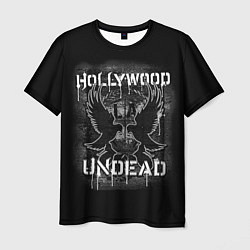Футболка мужская Hollywood Undead: LA, цвет: 3D-принт