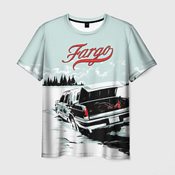 Футболка мужская Fargo Car, цвет: 3D-принт