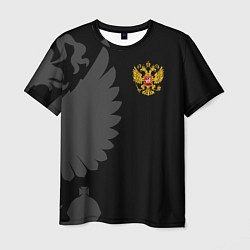 Мужская футболка Russia - Black collection