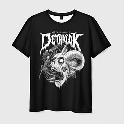 Мужская футболка Dethklok: Goat Skull