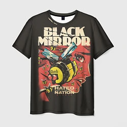 Мужская футболка Black Mirror: Nated Nation