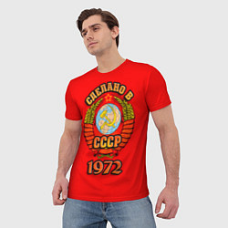 Футболка мужская Сделано в 1972 СССР, цвет: 3D-принт — фото 2