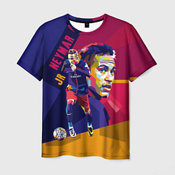 Футболка мужская Jr. Neymar, цвет: 3D-принт