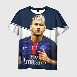 Футболка мужская Neymar: Fly Emirates, цвет: 3D-принт