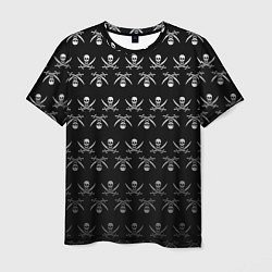 Мужская футболка Пиратский pattern