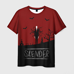 Футболка мужская Slender, цвет: 3D-принт