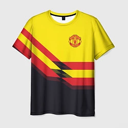 Мужская футболка Man United FC: Yellow style