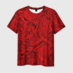 Мужская футболка Tie-Dye red