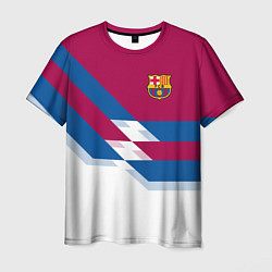 Мужская футболка Barcelona FC: White style