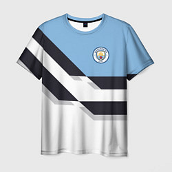 Мужская футболка Manchester City FC: White style