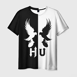 Мужская футболка HU: Black & White