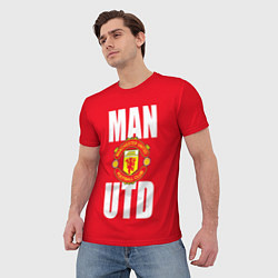 Футболка мужская Man Utd, цвет: 3D-принт — фото 2