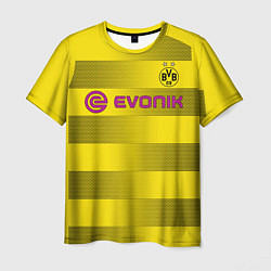 Футболка мужская BVB FC: Rois Home 17/18, цвет: 3D-принт