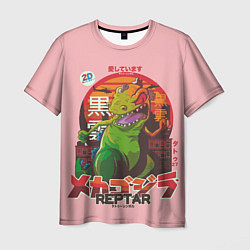 Футболка мужская Godzilla Reptar, цвет: 3D-принт