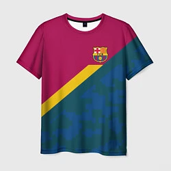 Футболка мужская Barcelona FC: Sport Camo 2018, цвет: 3D-принт