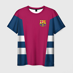 Футболка мужская Barcelona FC: Vintage 2018, цвет: 3D-принт