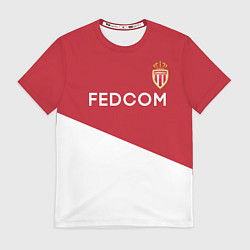 Футболка мужская Monaco FC: Mbappe Red Home 17/18, цвет: 3D-принт