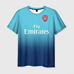 Мужская футболка Arsenal FC: Blue Away 17/18