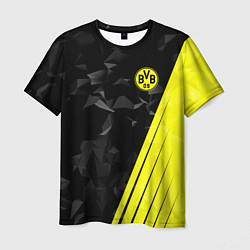 Мужская футболка FC Borussia Dortmund: Abstract