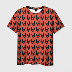 Мужская футболка 21 Pilots: Red Pattern