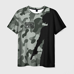 Мужская футболка PUBG: Camo Shadow