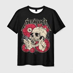 Мужская футболка Metallica Skull