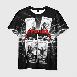 Мужская футболка Metallica Band