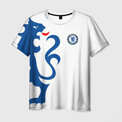 Мужская футболка FC Chelsea: White Lion