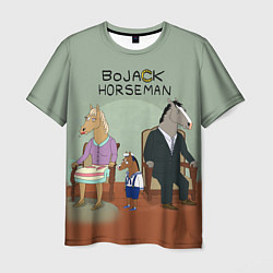 Мужская футболка BoJack Horseman