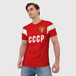 Футболка мужская Сборная СССР 1988, цвет: 3D-принт — фото 2