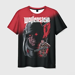 Мужская футболка Wolfenstein: Retro Poster