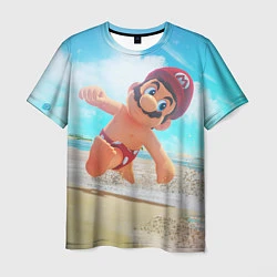Мужская футболка Super Mario Summer Odyssey
