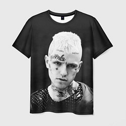 Мужская футболка Lil Peep: Black Edition