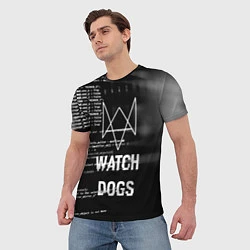Футболка мужская Watch Dogs: Hacker, цвет: 3D-принт — фото 2