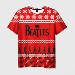 Футболка мужская The Beatles: New Year, цвет: 3D-принт