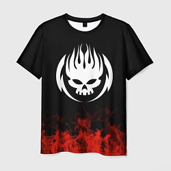 Мужская футболка The Offspring: Red Flame