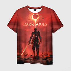 Мужская футболка Dark Souls: Red Sunrise