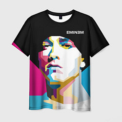 Мужская футболка Eminem Poly Art