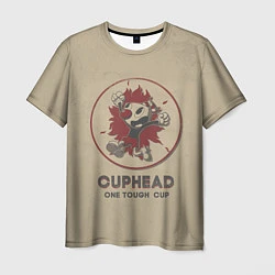 Мужская футболка Cuphead: One Touch Cup