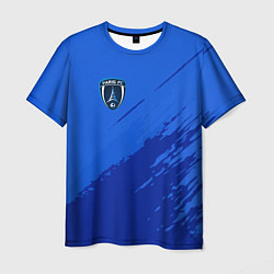 Мужская футболка FC Paris: Blue 2018