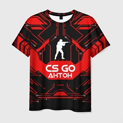 Мужская футболка CS:GO - Антон