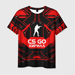 Мужская футболка CS:GO - Кирилл